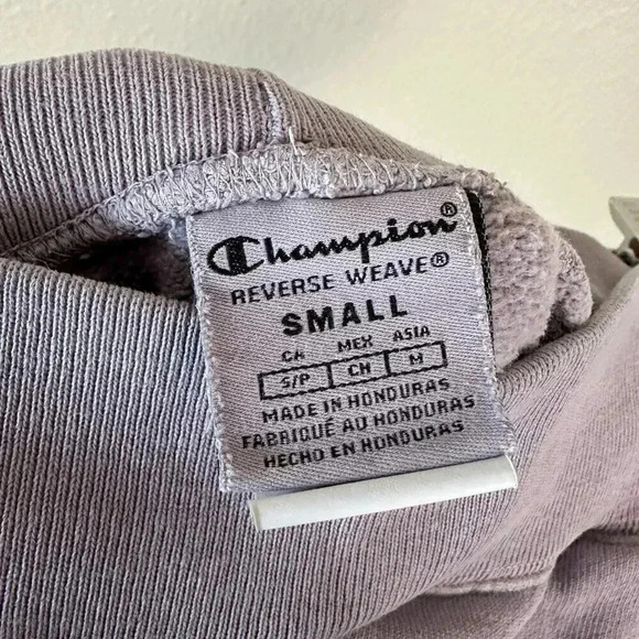 Champion Women's Reverse Weave Lounge Sweatpants Purple Size Small - Picture 2 of 5
